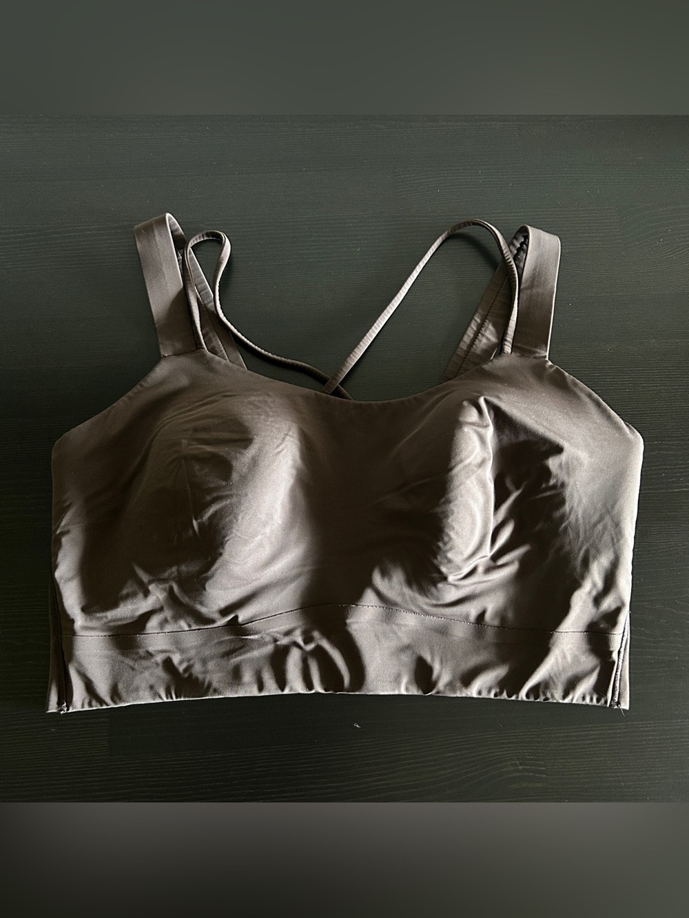 Lululemon Like a Cloud Longline Bra  Light Support, D/DD Cup - Espresso -12